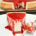 Raspberry Vanilla Cheesecake