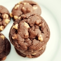 Double Chocolate Peanut Butter Chip Cookies
