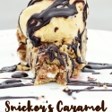Snicker's Caramel Monster Cookie Pie